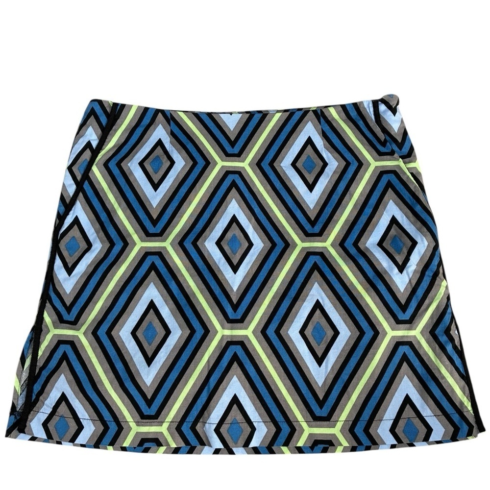 Golftini Geometric Patterned Golf Skirt/Skort- Sz 6